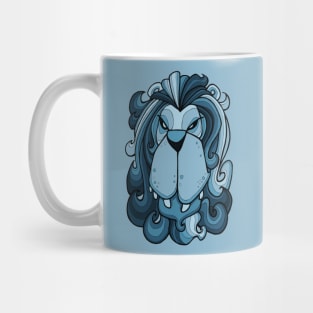 Lion - Sailor Blue Mug